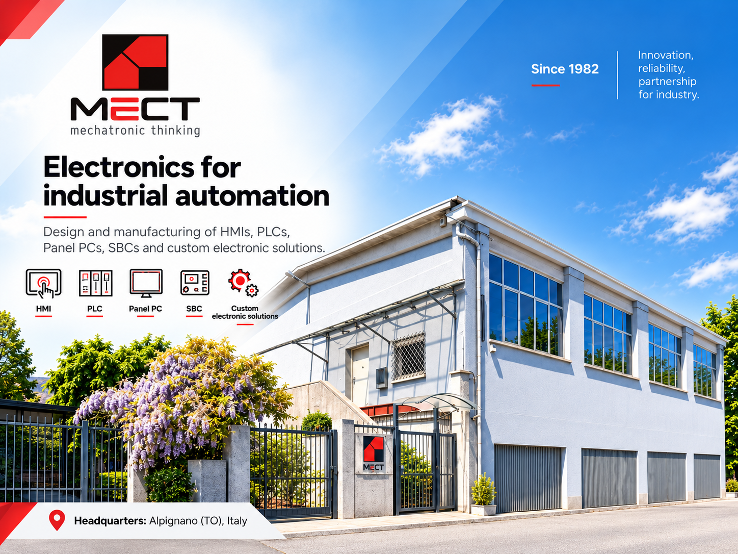 Sede MECT ad Alpignano tra innovazione e natura